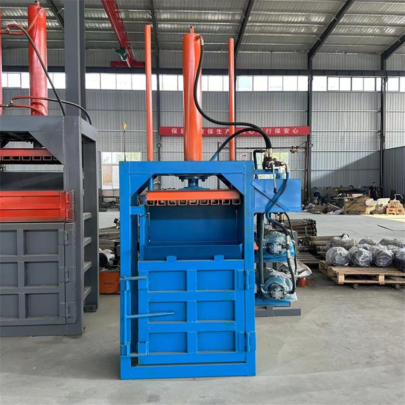 移动式废纸e打包机 秸秆打捆设备 全自动液压塑料瓶压捆机 价格