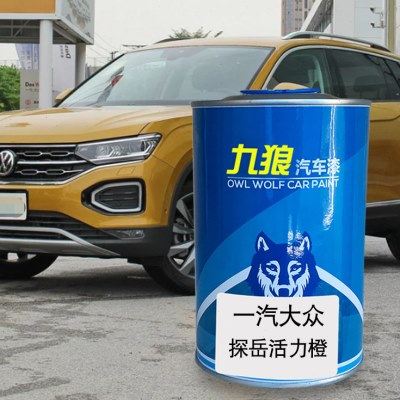 九狼汽车漆大成品众改色速探岳腾4S店活力橙糖果白旋风红加勒比蓝