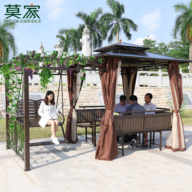 莫家户外葡萄架凉k亭庭院别墅露天爬藤花架室外亭子遮阳棚铝合金,住宅家具,木屋凉亭,淘宝优惠券,粉丝福利购,淘宝优惠卷