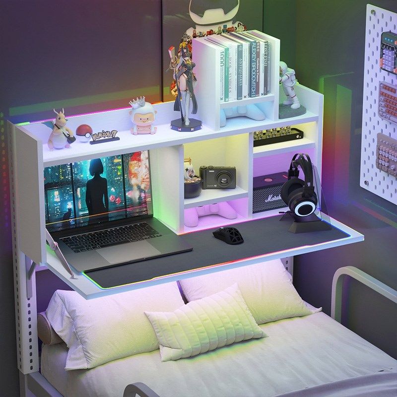 宿舍床边桌笔记本电脑桌上下铺书桌大学寝室床上S悬空可固定床上,住宅家具,床边桌,淘宝优惠券,粉丝福利购,淘宝优惠卷