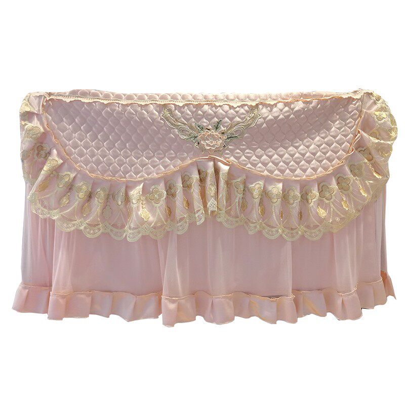 电视机防尘罩壁挂式液晶显示屏盖巾欧式布艺装饰罩50寸Y55寸电视