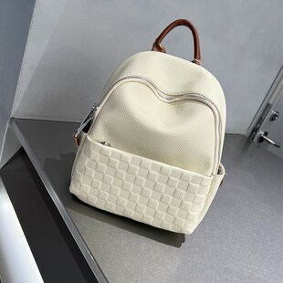 网红爆款2025新款真皮小双肩包牛皮小背包软皮女士书包百搭休闲潮