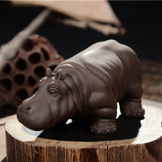 宜兴紫砂茶宠特色河马牛茶具茶宠摆件纯手工精品陶瓷茶道配件茶玩,纺织面料/辅料/配套,服装加工设备,淘宝优惠券,粉丝福利购,淘宝优惠卷