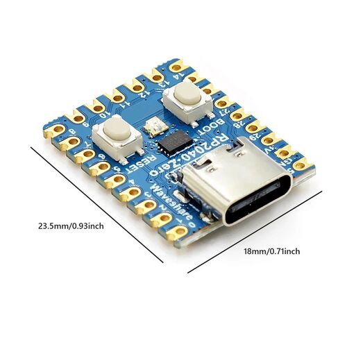 树莓派RP2040-Zero微控制器 PICO开发板 RP2040双核处理器