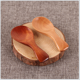 卡通木头勺子宝宝木质创意小木勺日式可爱儿童无漆实木勺子吃饭勺