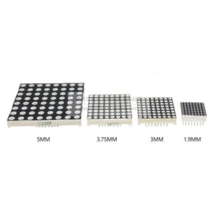 8*8LED共阳/共阴 点阵1.9 3.0 3.75 5.0mm788 1088 1588BS 2088AS