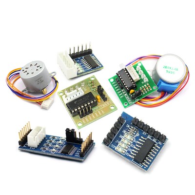 步进电机28BYJ48 uln2003驱动板器4相5线5V 12V减速电机马达模块