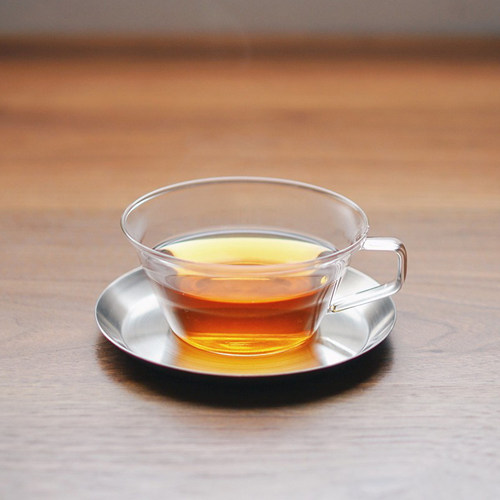城谷耕生设计 日本Kinto Cast玻璃浓缩杯咖啡杯拿铁杯 杯碟套装