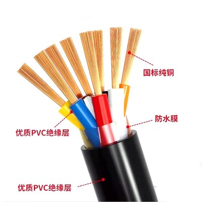 双头带线航空插头GX16-2345芯母转母头 公转公头焊接连接线