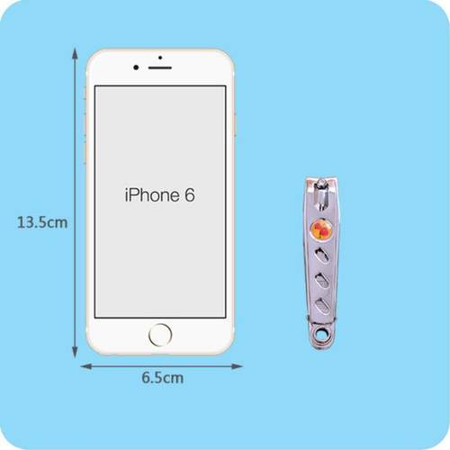 家用便携式指甲剪不锈钢手指脚趾指甲刀指甲剪单剪大号指甲钳修甲