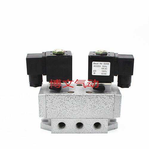 K25D2-15双电控换向电磁阀K25D2H-15 DC24V AC220V