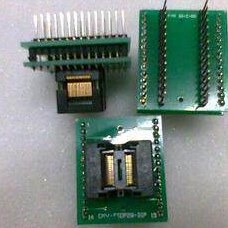 SSOP/TSSOP28转DIP28兼TSSOP8/14/16/20/24适配器烧录IC测试座子