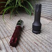 斯巴鲁前差速器放油螺丝扳手1 2大飞六花套筒花键T70汽修专用工具