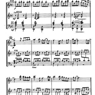 管乐总谱刘若英-后来交响管乐团合奏总谱分谱