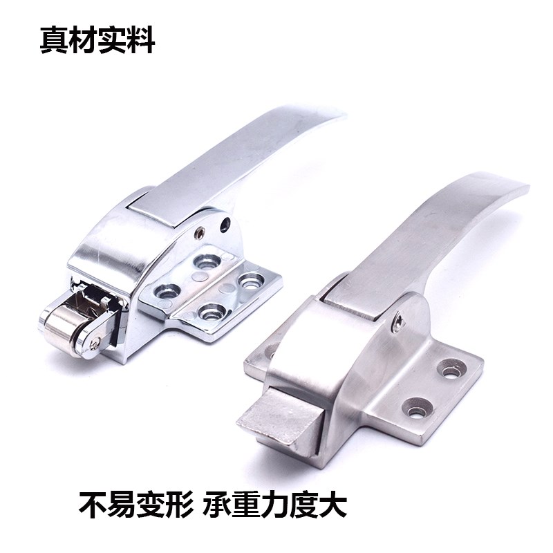 烤箱门锁把手广式可调节烘箱拉手传递GP窗门冷柜门扣蒸柜试验箱拉