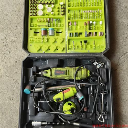 拍前询价:(议价)电磨机小型手持大功率石雕抛光打磨文玩根雕木雕