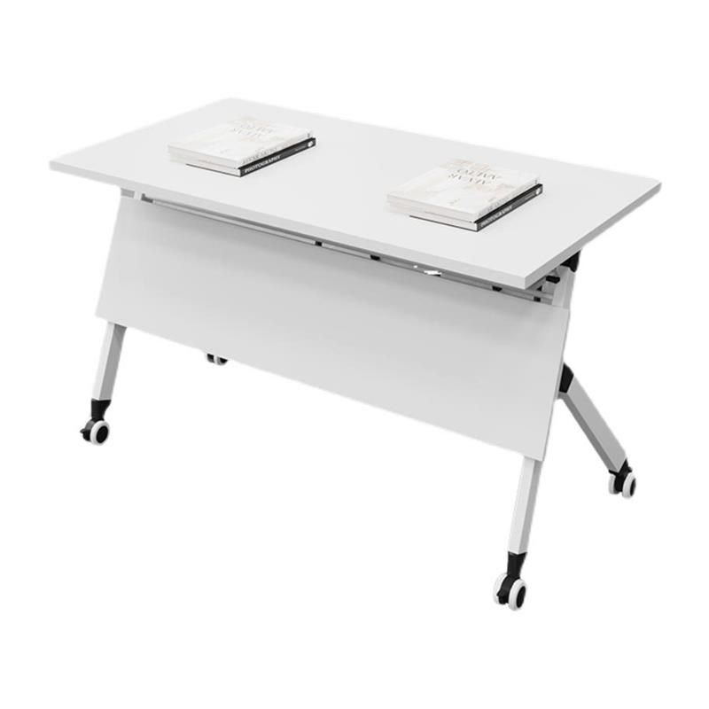 折叠会议培训桌椅职员办公桌侧翻课桌椅学生移动拼接长条桌培训台