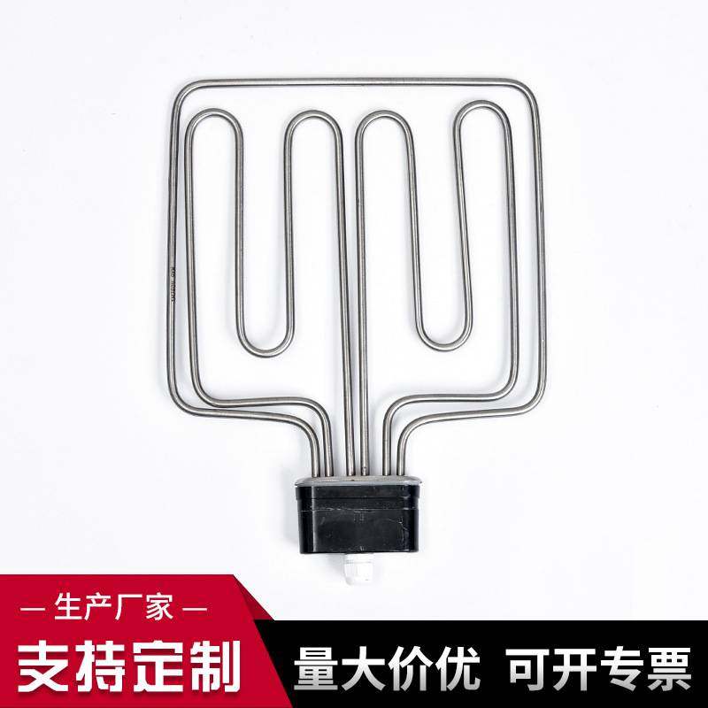 扁头蒸饭机加热管圆头蒸饭车电热管蒸饭柜箱发热管380V6KW9KW12KW
