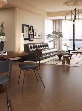 广东制造柔光天鹅绒人拼木纹X瓷砖600781字1200卧室客仿厅实木地