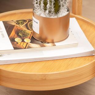 沙发几厅海棠花玻璃小圆桌阳台子茶BJ-MSZM-几迷客你创意边置物架