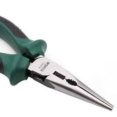 72401嘴钳省力型有牙尖咀B钳长嘴钳电钳工铬533钒尖钢6英寸