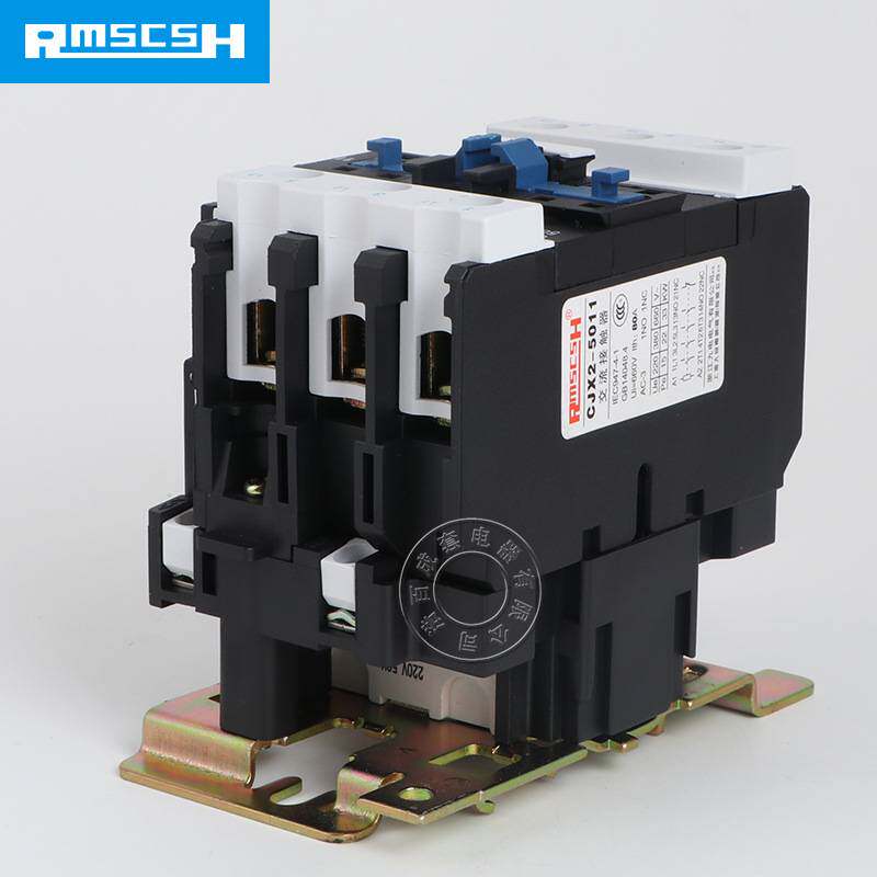 优 交流接触器CJX2-5011三相接触器380V 220V 50A质保1年 LC1-D50