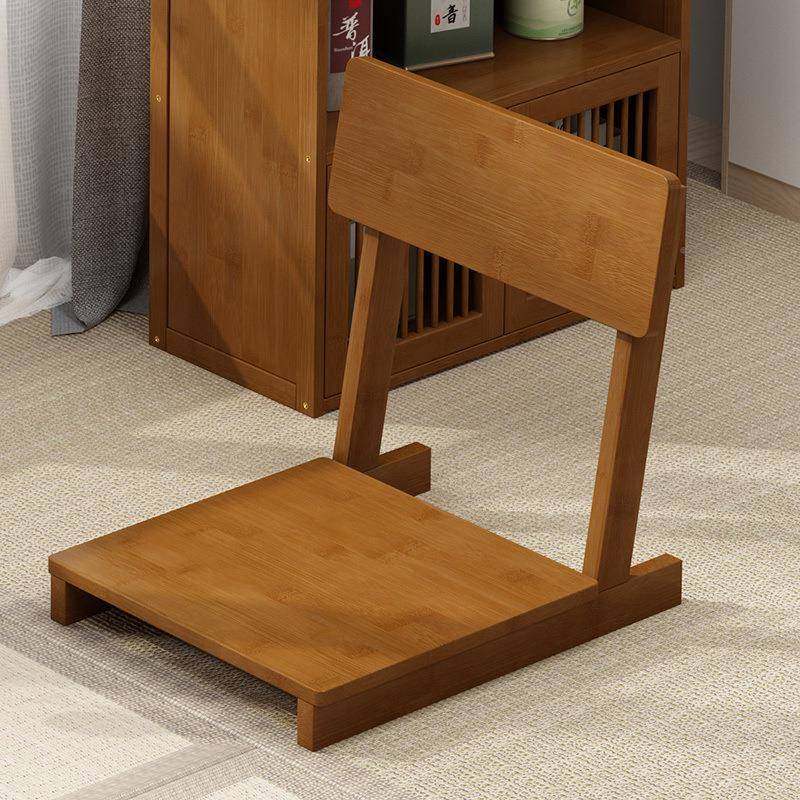 床上椅子榻榻米椅日靠背座凳子几实木飘窗式坐地和室椅无JZR脚茶