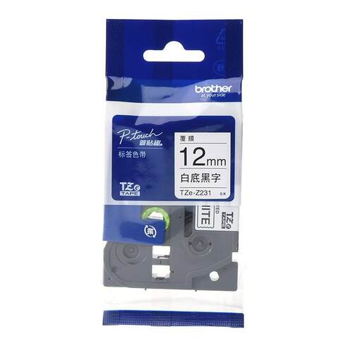 TZE-221/TZE-221/Z2231/21/251/261 6/9/1/24/字36mm白底4黑标签