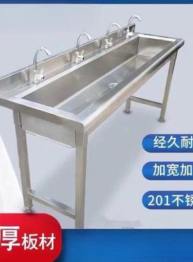 锈304商用不钢水槽VNN单槽洗手池房厨校学洗菜水池洗碗池幼儿园