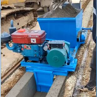 高标准农田灌溉水渠滑模机厂家 路边沟排水渠成型机 自行走滑模机