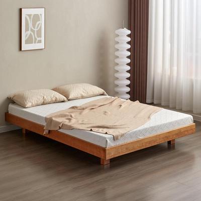 IIP北樱桃木无实床美床日式榻榻米床主卧现代简约小户型悬头浮床