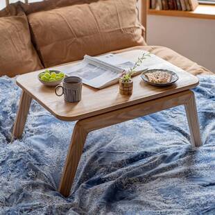 白蜡木实木榻榻米桌子禅意小茶桌小茶几矮桌阳台飘窗桌艺术风炕桌