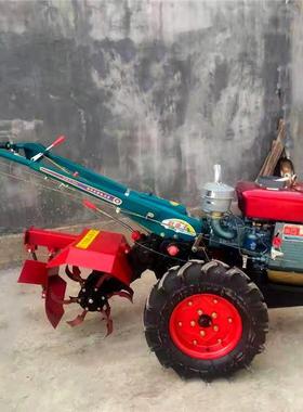 8机马OGL力种小型农用手扶拖拉机 地开荒除草山手扶拖拉机 各农农