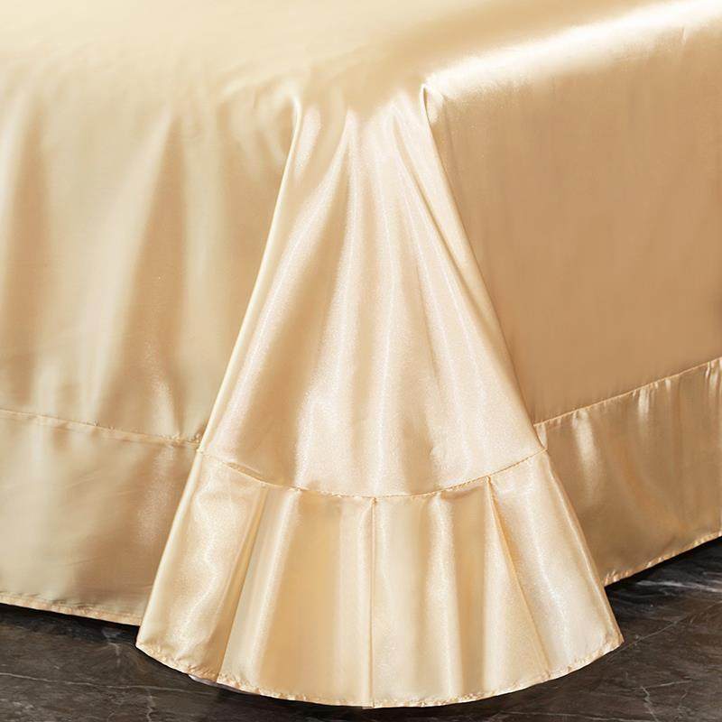 纯色真丝床单单件睡桑蚕丝HYuulwuq绸2缎裸被丝单单双人1.m1.8米