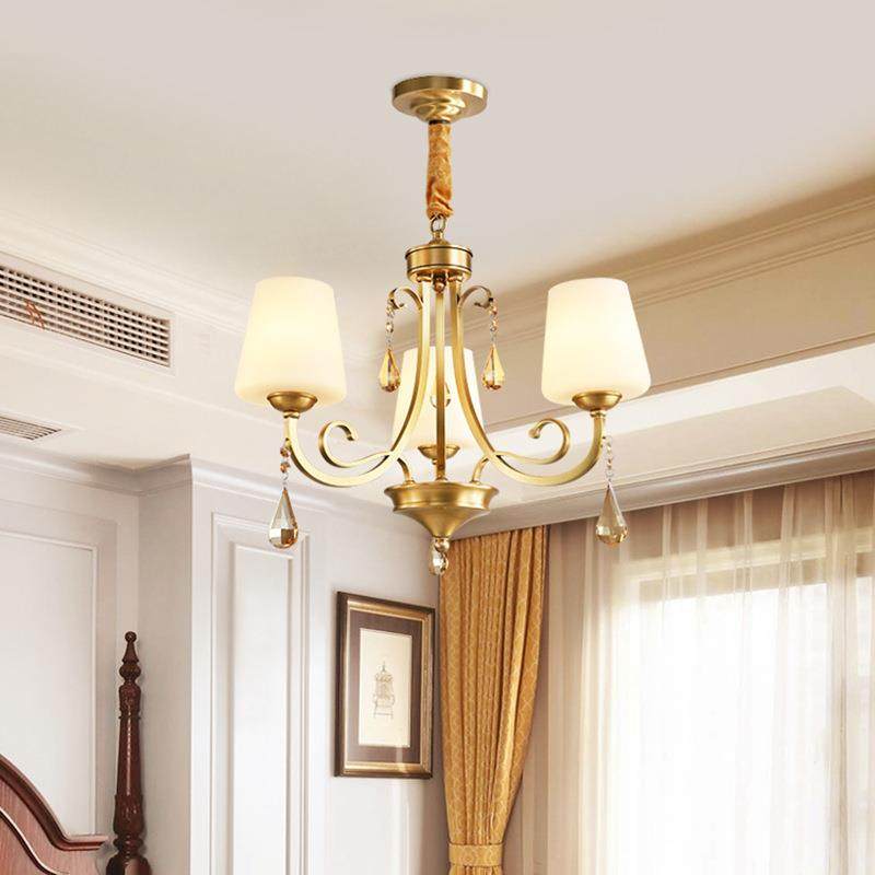 厅铜灯法欧式吊灯客灯轻奢美式式卧943室餐厅灯大厅复古简灯欧具,家装灯饰光源,智能吊灯,淘宝优惠券,粉丝福利购,淘宝优惠卷
