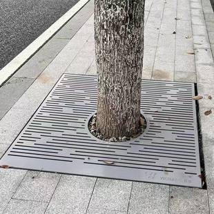 不锈钢树池篦子市政绿化树坑网格护树板不锈钢树池盖板树池篦子