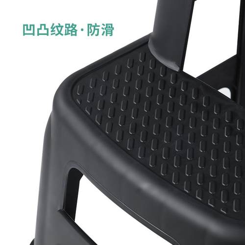 洗凳车梯三步两步台登高脚踏厚梯F9618963阶家用多功能加梯子折叠