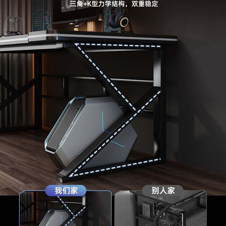包邮电脑桌台式电竞桌椅卧室办公桌简易桌子工作台学生家用书桌学