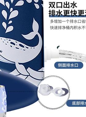 泡澡桶大人可收纳折叠3YTC01浴洗澡桶家用升级加厚支蒸架全身汗沐