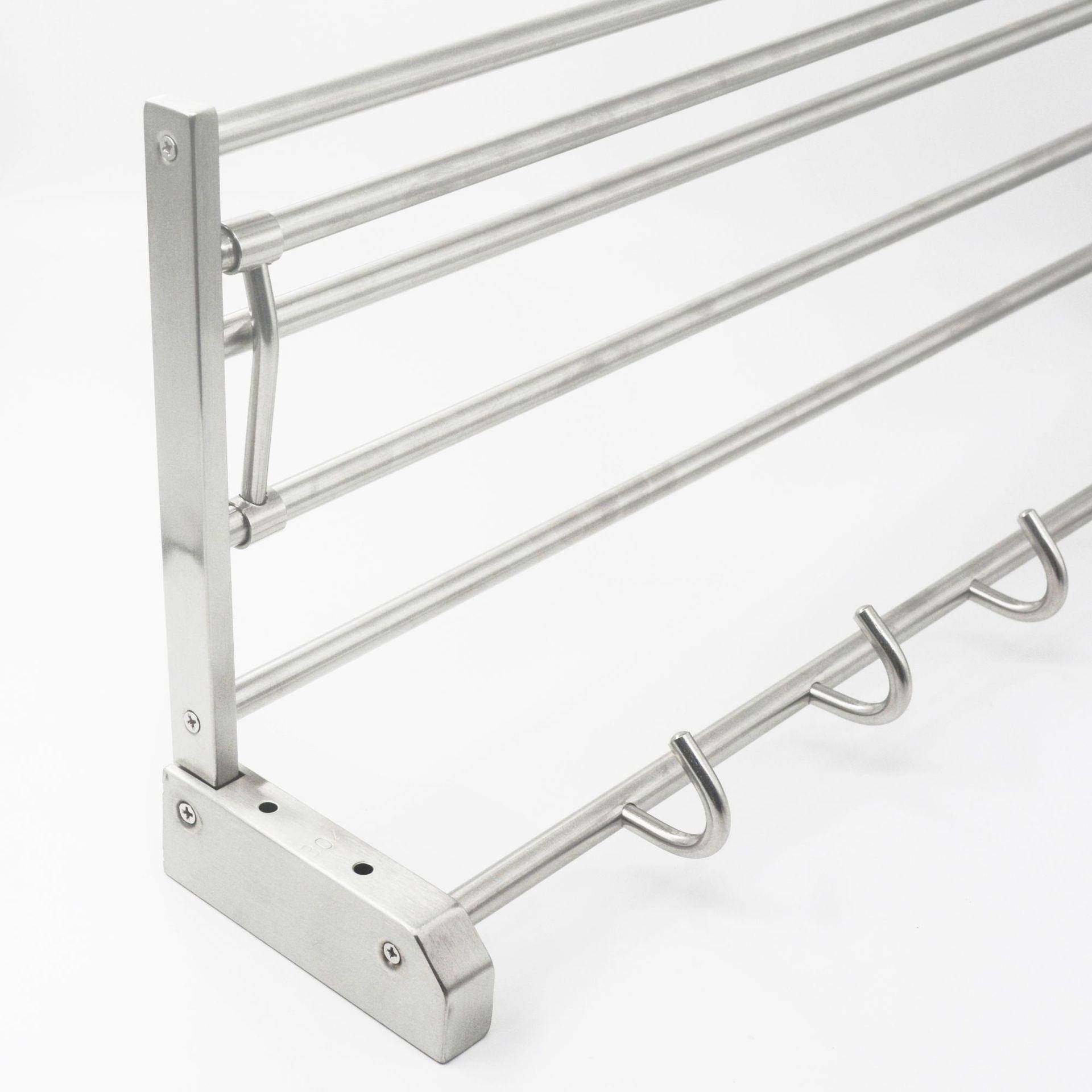 折叠架304不锈钢活动浴巾架多913毛杆件挂壁式浴室挂A4033热巾卖,家装主材,毛巾环,淘宝优惠券,粉丝福利购,淘宝优惠卷