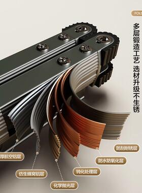 LHO加厚隐形折叠帘杆家用速干洗隔澡断帘卫生间浴防干水布湿分离