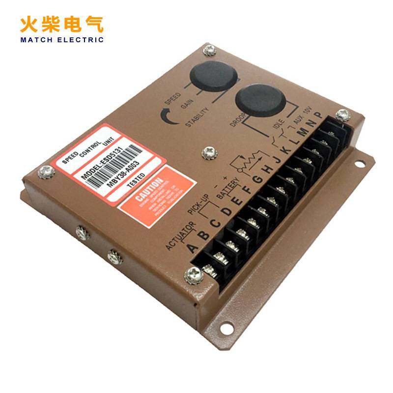 ESD5131调速板柴油发电机组电子调速器缓启动怠速控制器