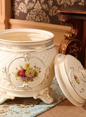 欧陶瓷米缸米0桶0斤1公斤装家用厨式房收2纳盒带盖密封米粉储CSN