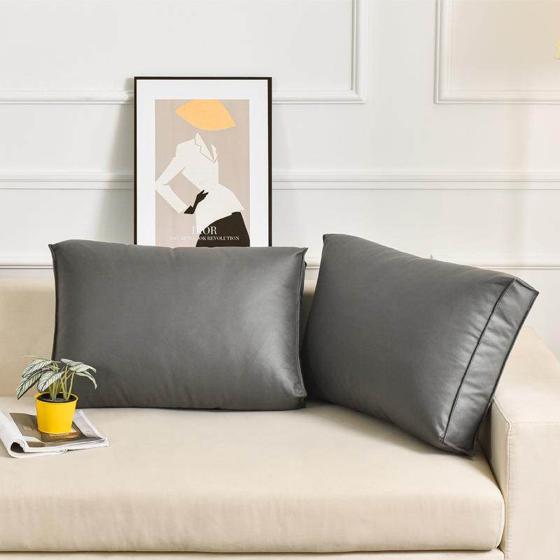 跨境技布发靠垫床头靠背垫长方科形软C1靠枕抱枕客厅床上包可沙拆