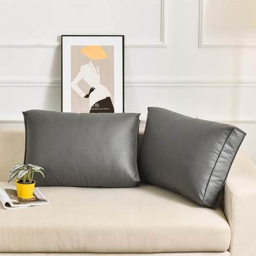 跨境技布发靠垫床头靠背垫长方科形软C1靠枕抱枕客厅床上包可沙拆