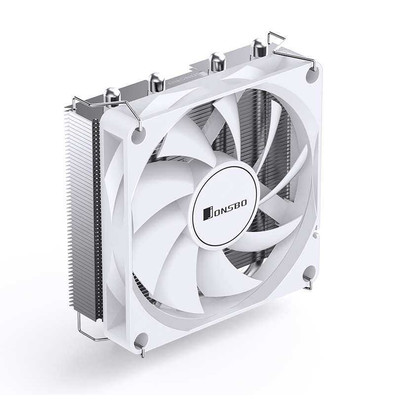 乔思伯 HP400S 电脑多平台 1700 AM4 CPU散热器 热管静音PWM风扇