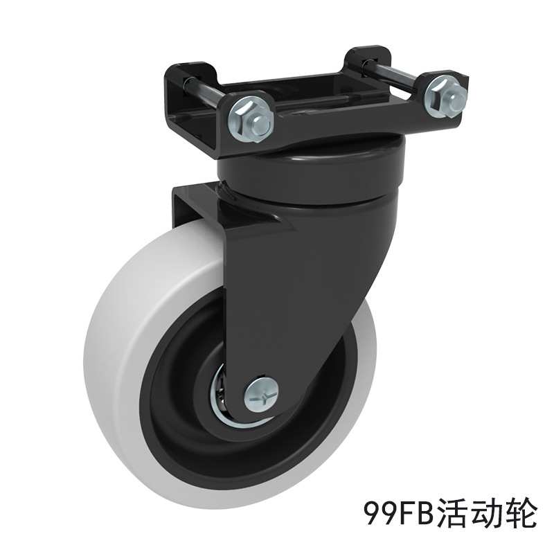 家用全折叠手推车塑料静音平板搬运车四轮拉货推车简易便携式拖车