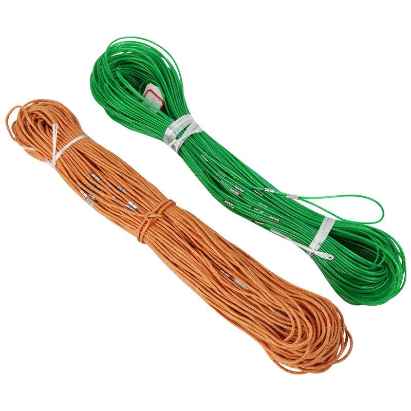 测绳50米100米/30米数字刻度尺井深绳尼龙百米测量绳 钢丝测量绳