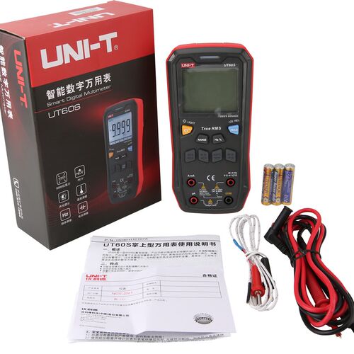 优利德UT60S 60BT高精度按键蓝牙数字万用表智能防烧自动量程数显