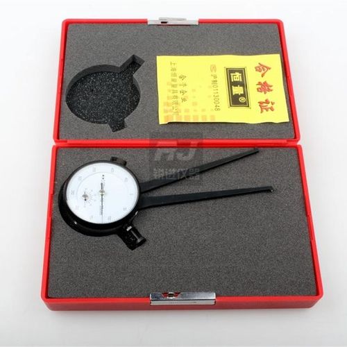 【上海恒量 简易型带表内卡规测径内卡钳内径内圆直径表10-35mm